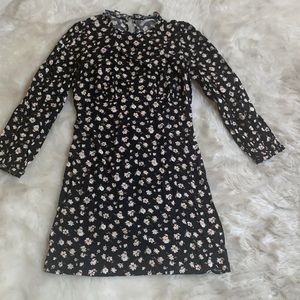 Long sleeve floral dress